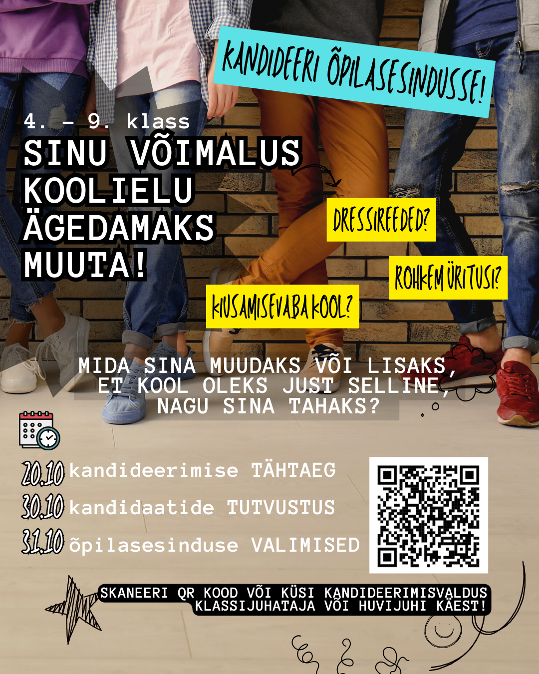 Kandideeri õpilasesindusse