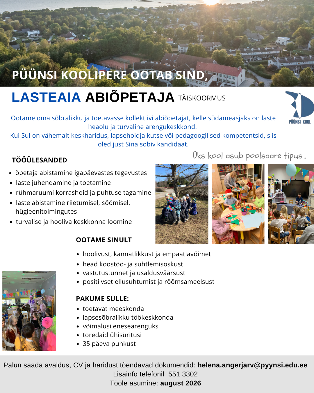 lasteaia abiõpetaja