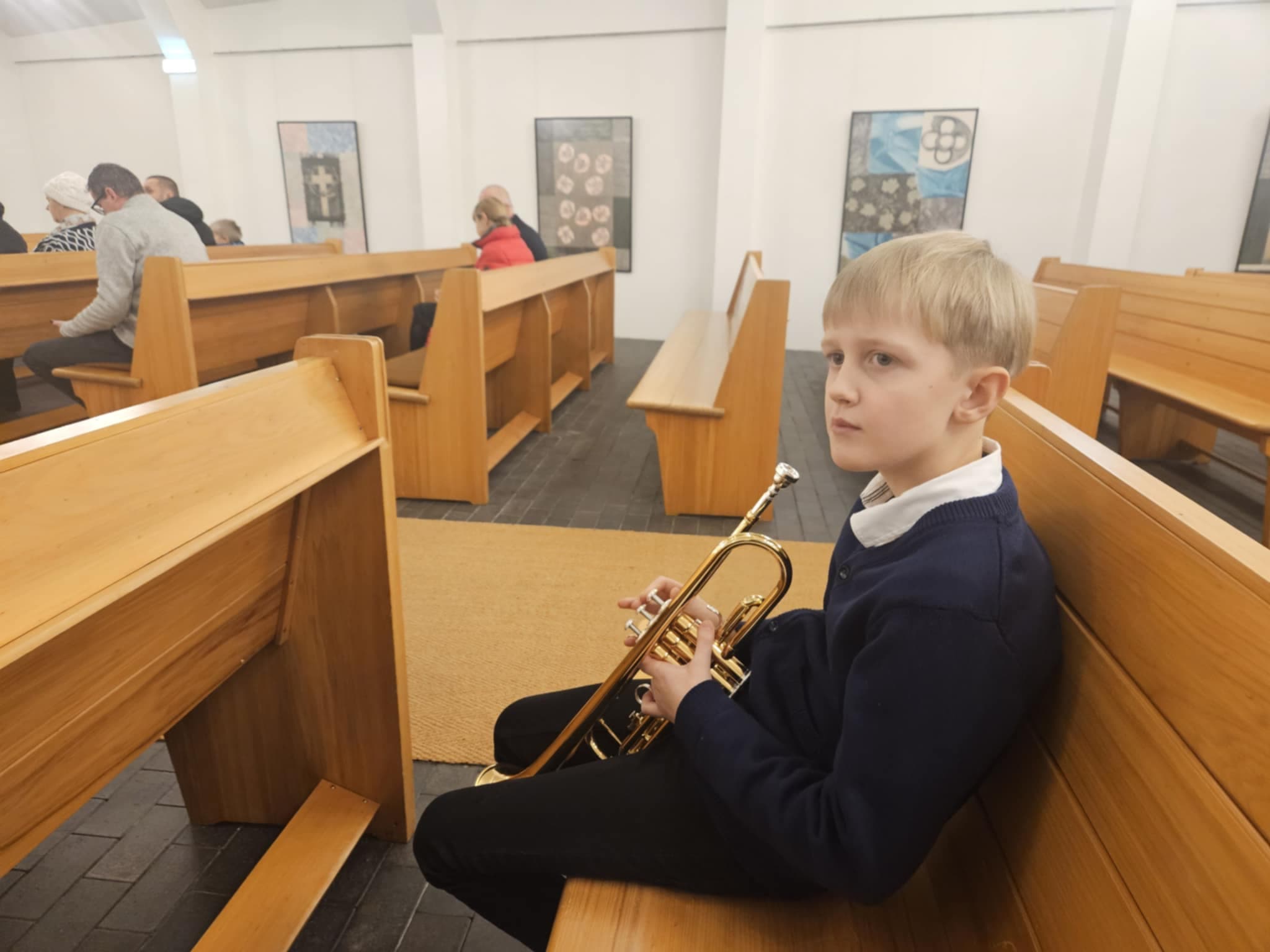 2b klassi õpilane Jakob Harjo võitis vabariiklikul konkursil "Noor instrumentalist 2025" trompeti erialal I koha!