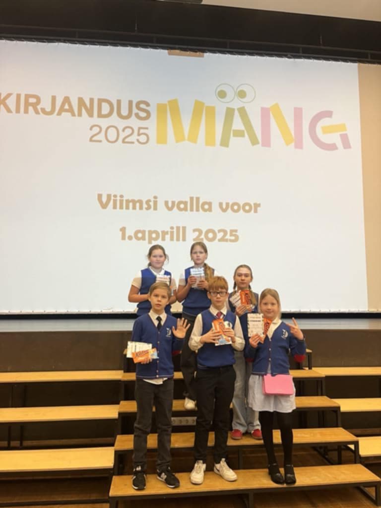Suurepärased tulemused Viimsi valla kirjandusmängult