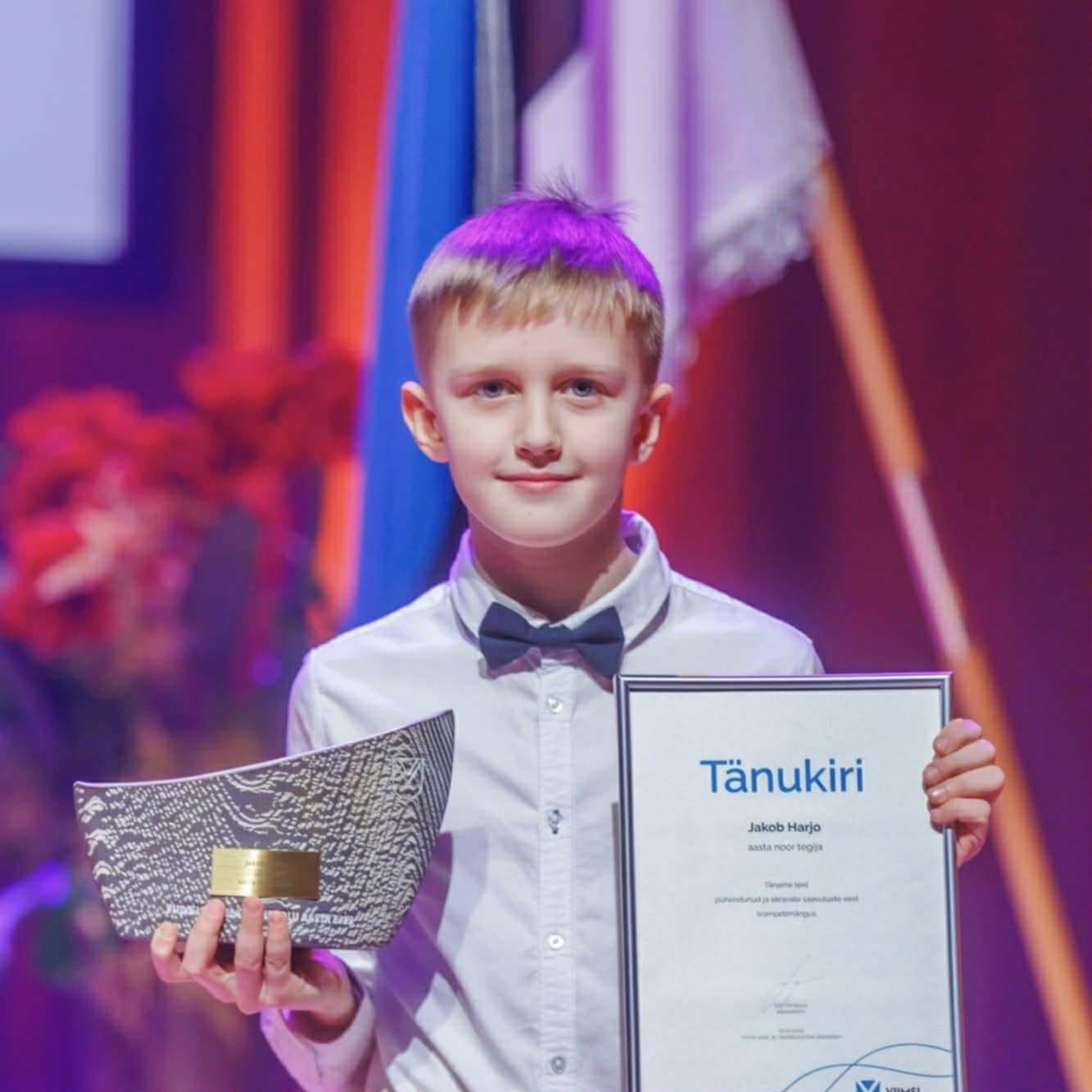 Aasta noor tegija on Jakob Harjo